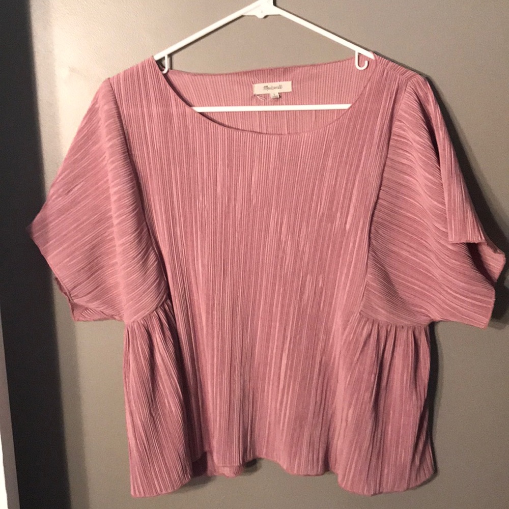 Cool purple Madewell top